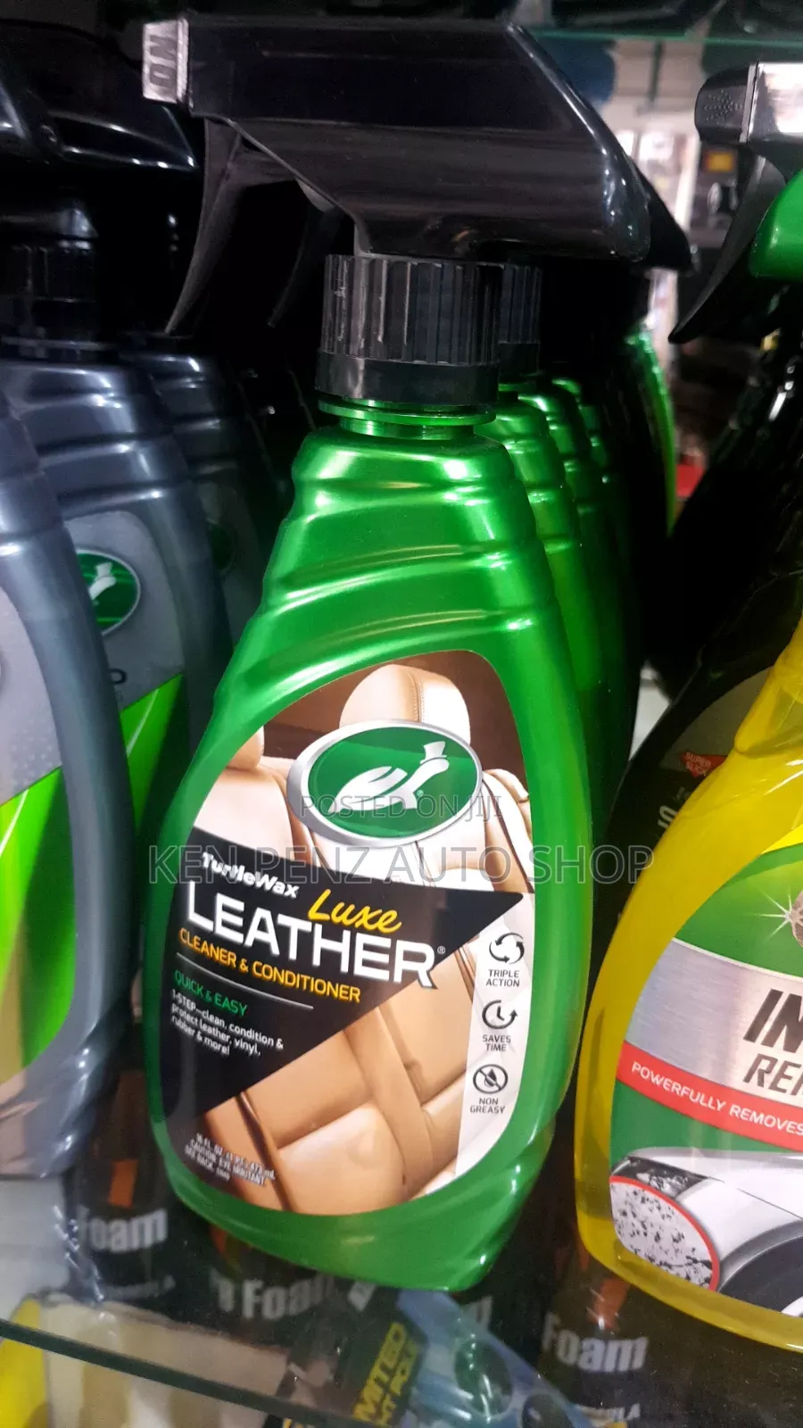 Turtle Wax Leather Cleaner and Conditioner