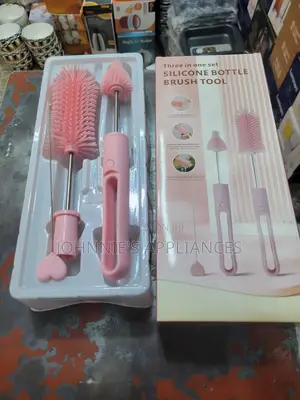 3in1 Silicone Bottle Cleaning Brush Set