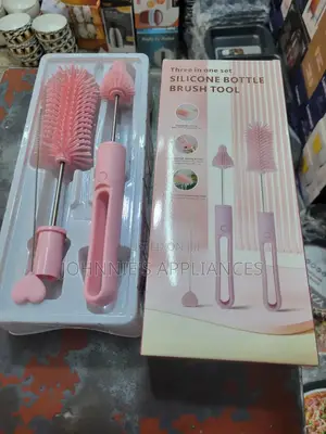 3in1 Silicone Bottle Cleaning Brush Set