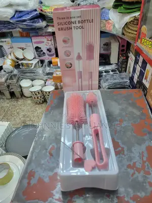 3in1 Silicone Bottle Cleaning Brush Set
