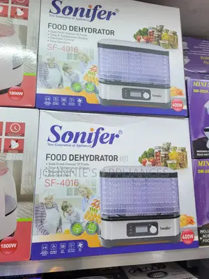 Sonifer Electric Food Dehydrator 7 Steps