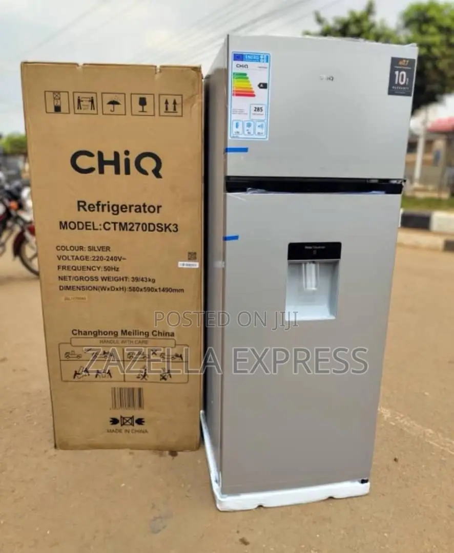 Chiq 270l Fridge With Dispenser