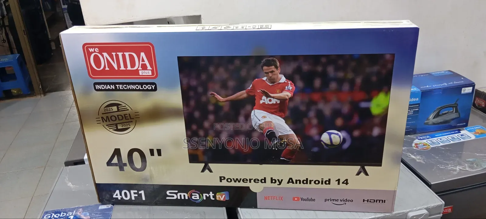 Onida 40-Inch Android Smart Tv (Model 40f1)