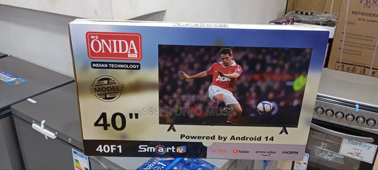 Onida 40-Inch Android Smart Tv (Model 40f1)