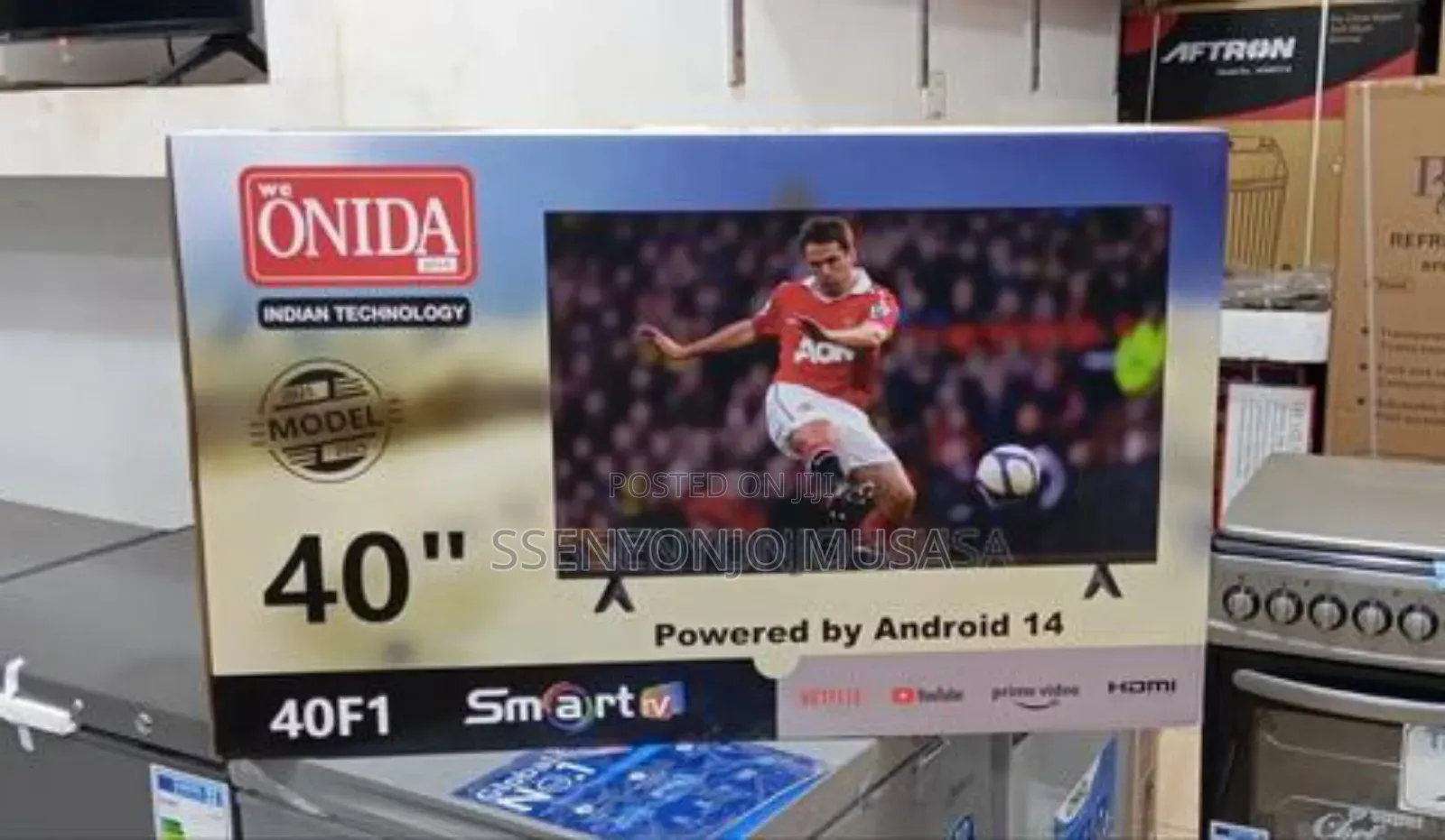 Onida 40-Inch Android Smart Tv (Model 40f1)