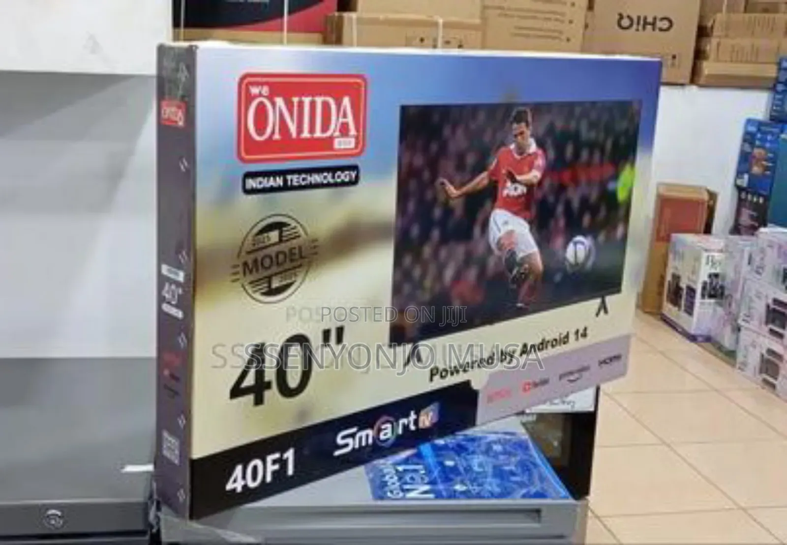 Onida 40-Inch Android Smart Tv (Model 40f1)
