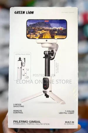 Green Lion Palermo Gimbal,Stabilizer, Tripod and Selfie Stick