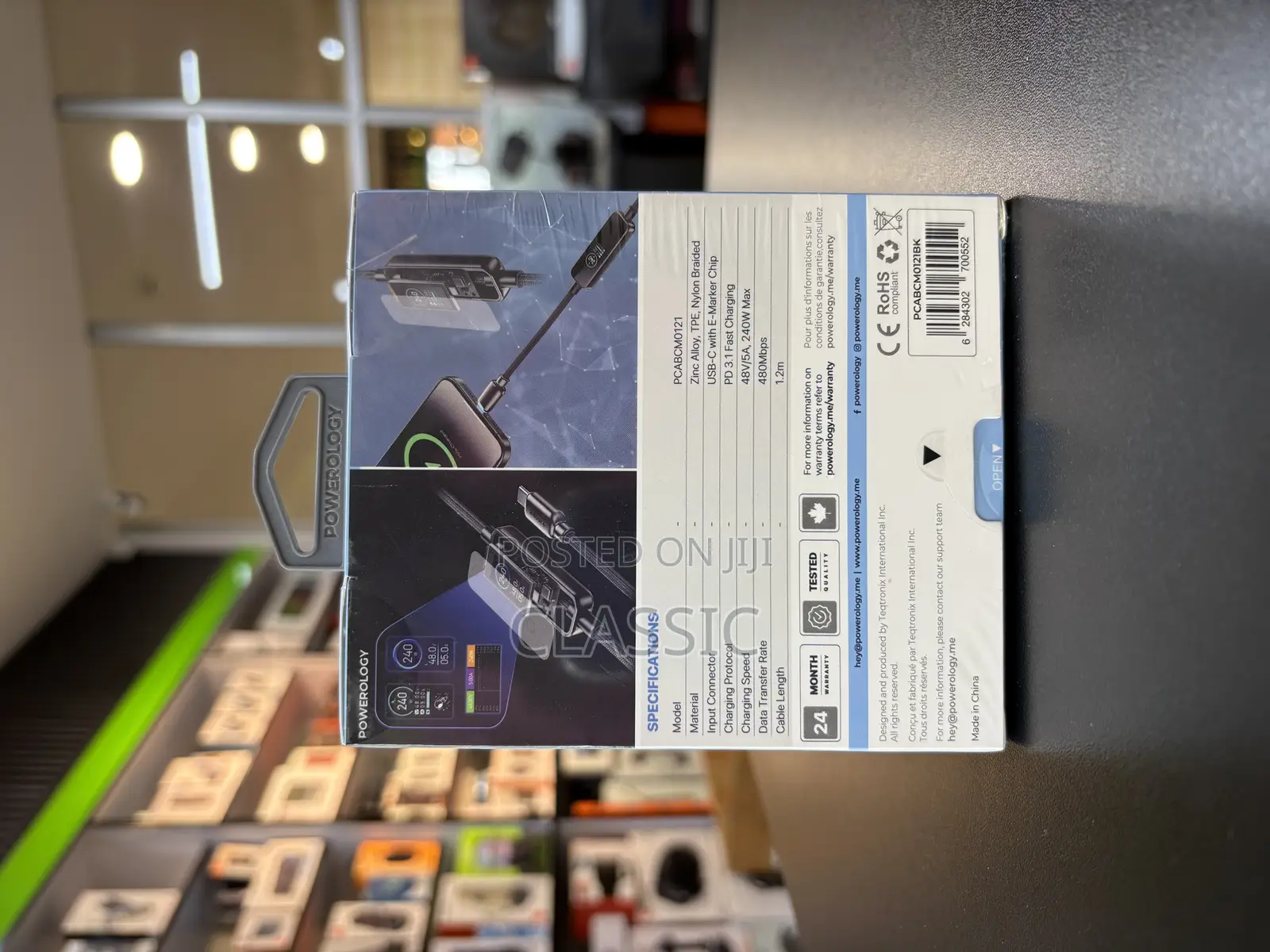 Powerology Voltflow Gan Wall Charger – Pd 140w