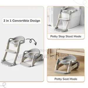 3in 1 Kids Potty Trainer and Toilet Ladder