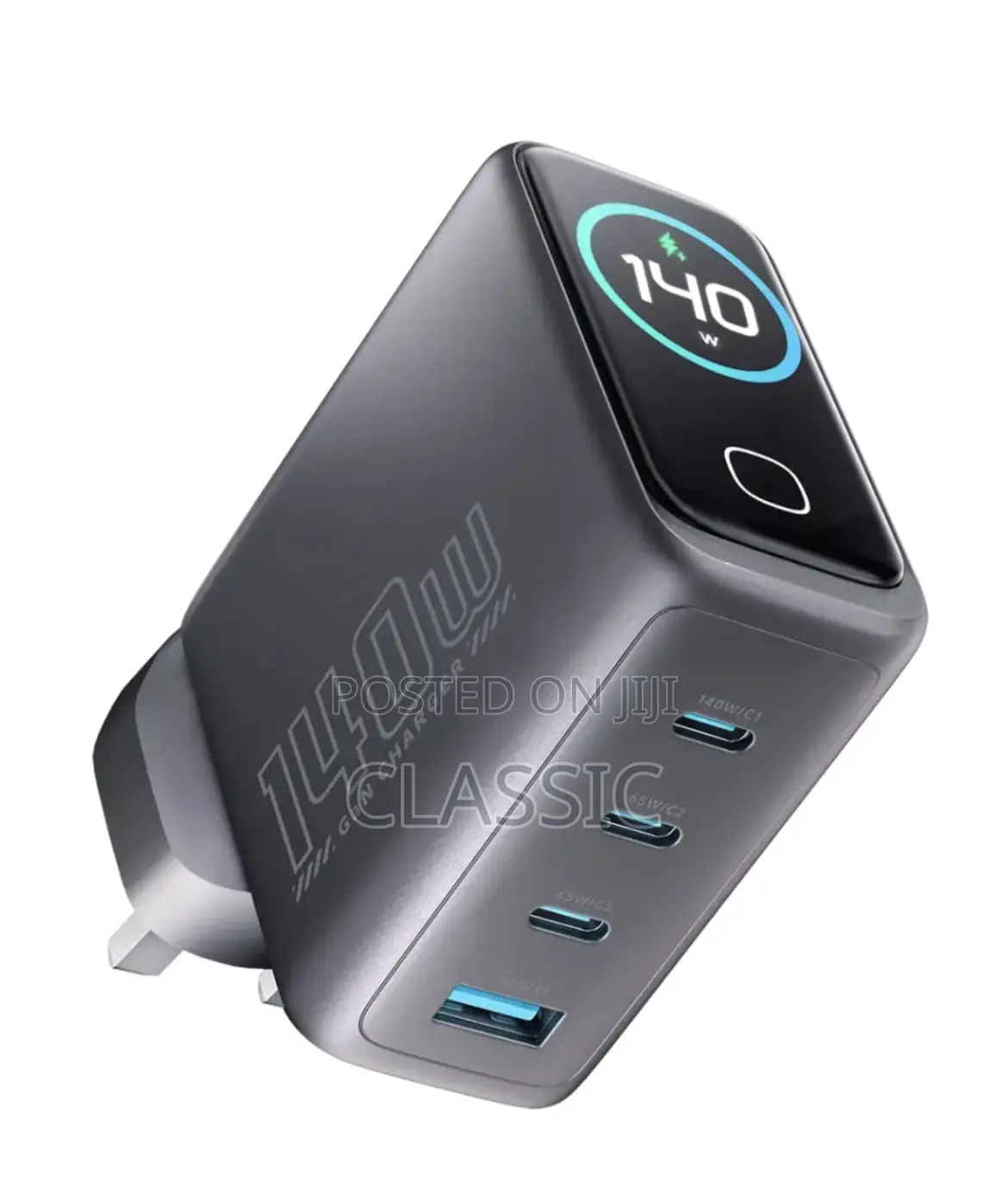 Powerology Voltflow Gan Wall Charger – Pd 140w