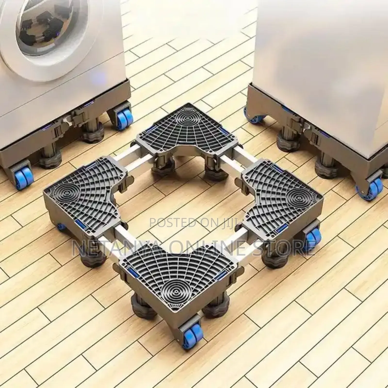Adjustable Movable Base Fridge Stand With 4 Strong Feets