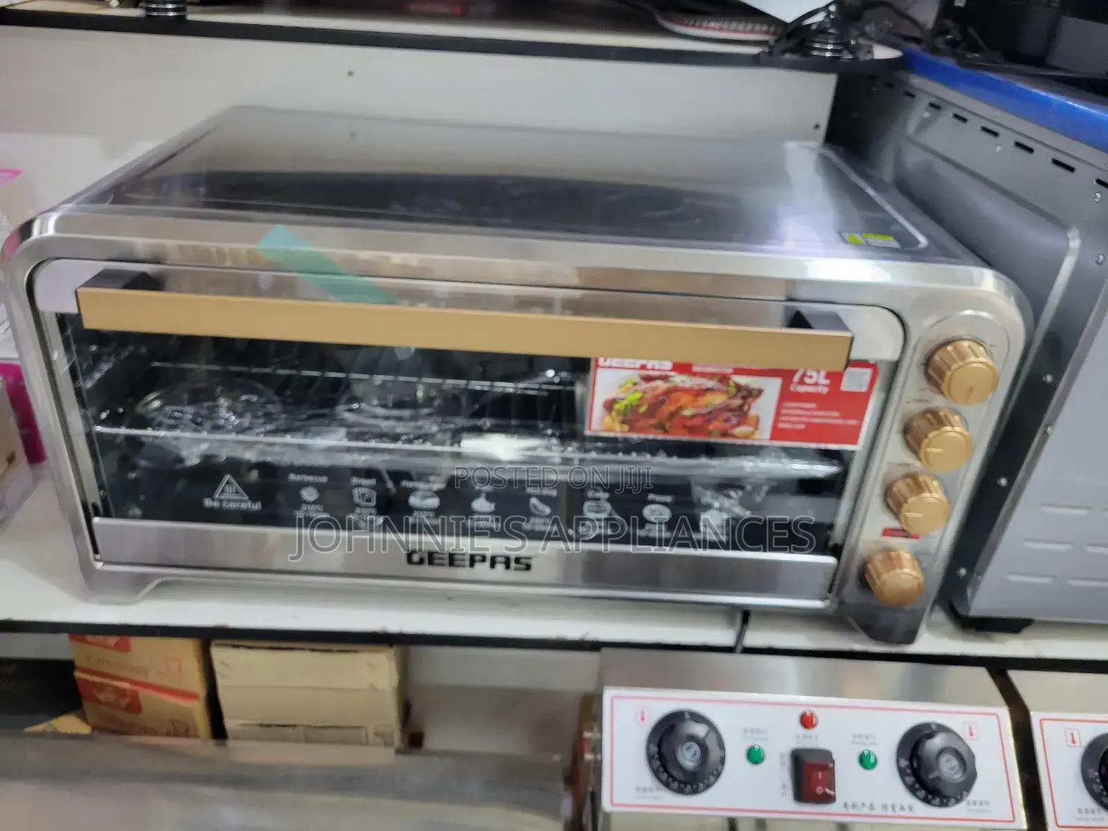 Geepas Electric Oven and Convection 75l