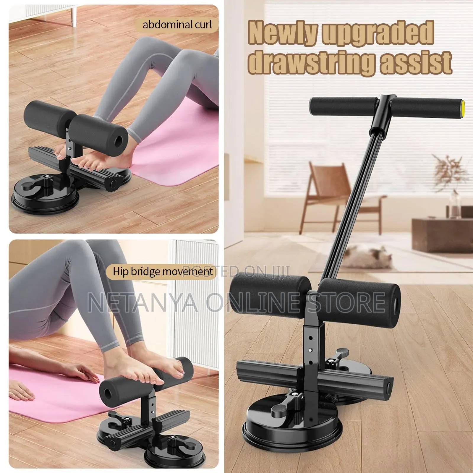 New Upgraded Sit Up Bar