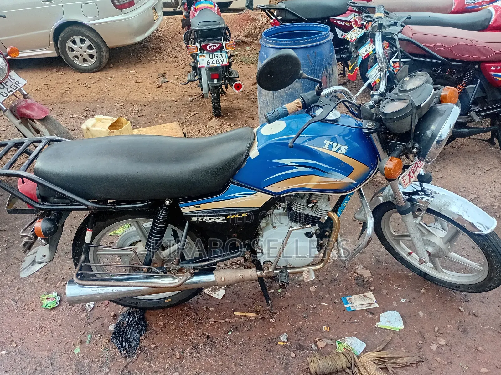 TVS XL 100 2015 Red