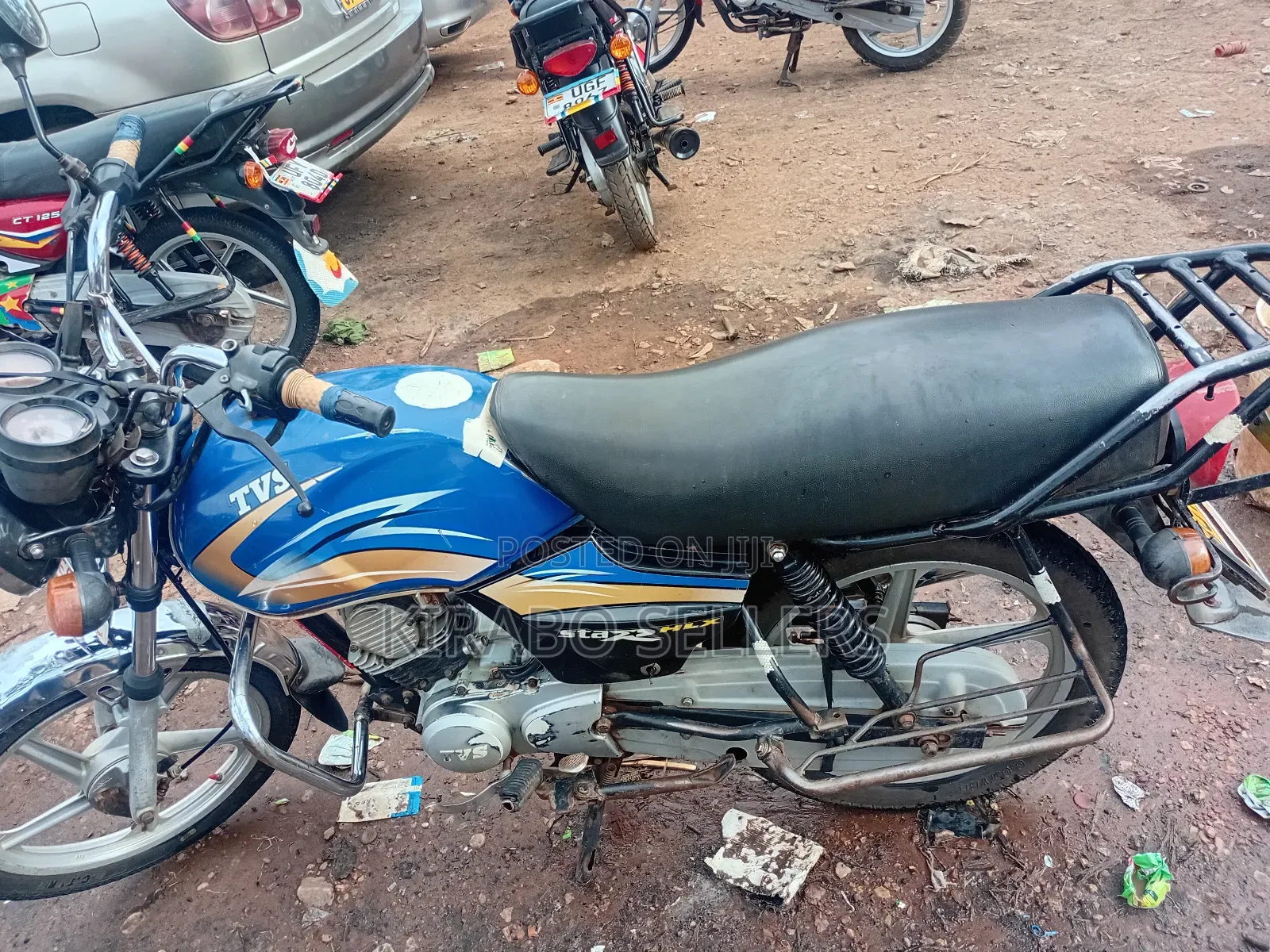 TVS XL 100 2015 Red