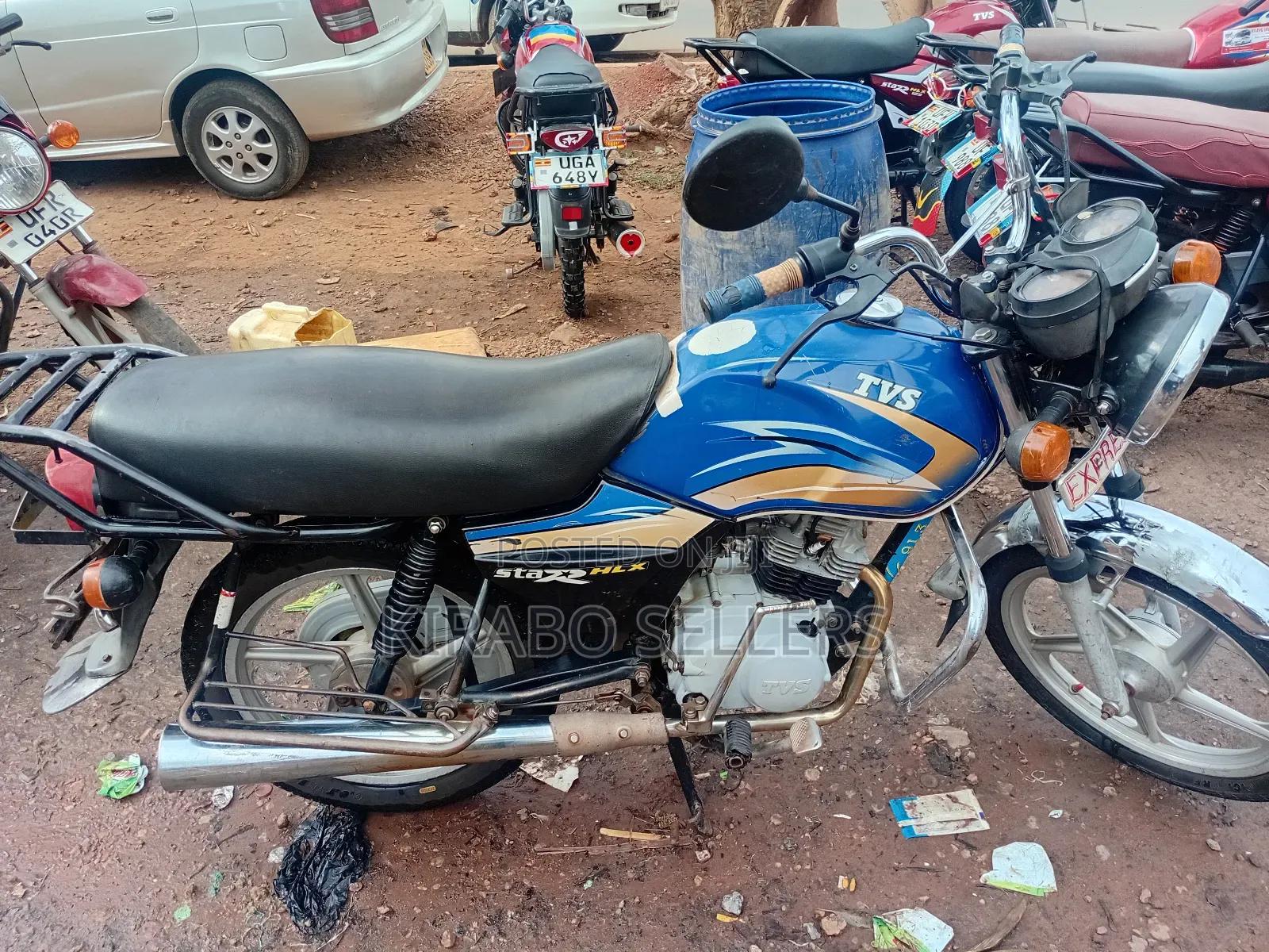TVS XL 100 2015 Red
