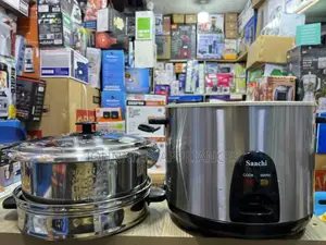 2.8l Saarch Rice Cooker With Stainless Steel Cooking Pot and Steamer