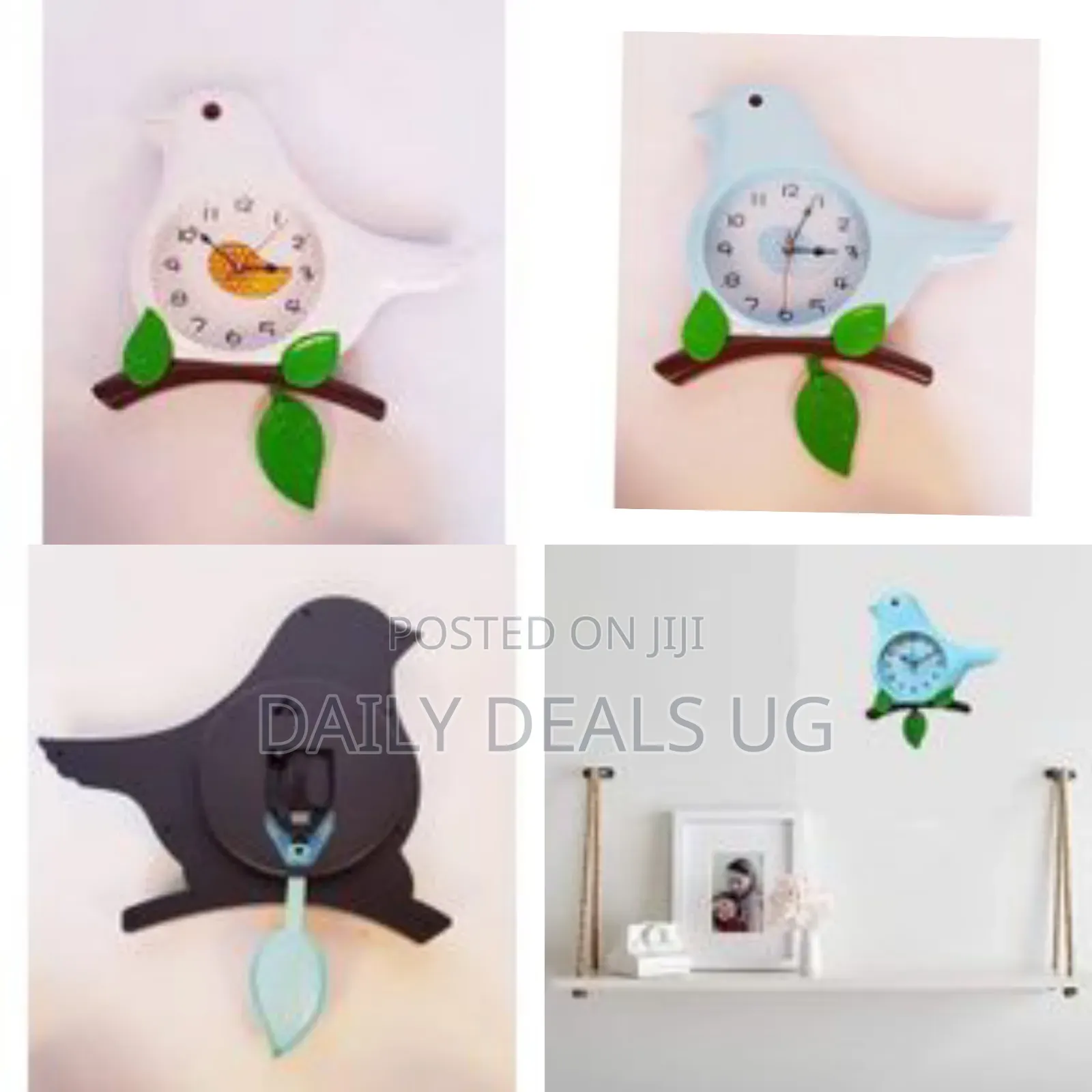 Wonderland Beautiful Quiet Battery Operated Moving Eyes Bird Shape
