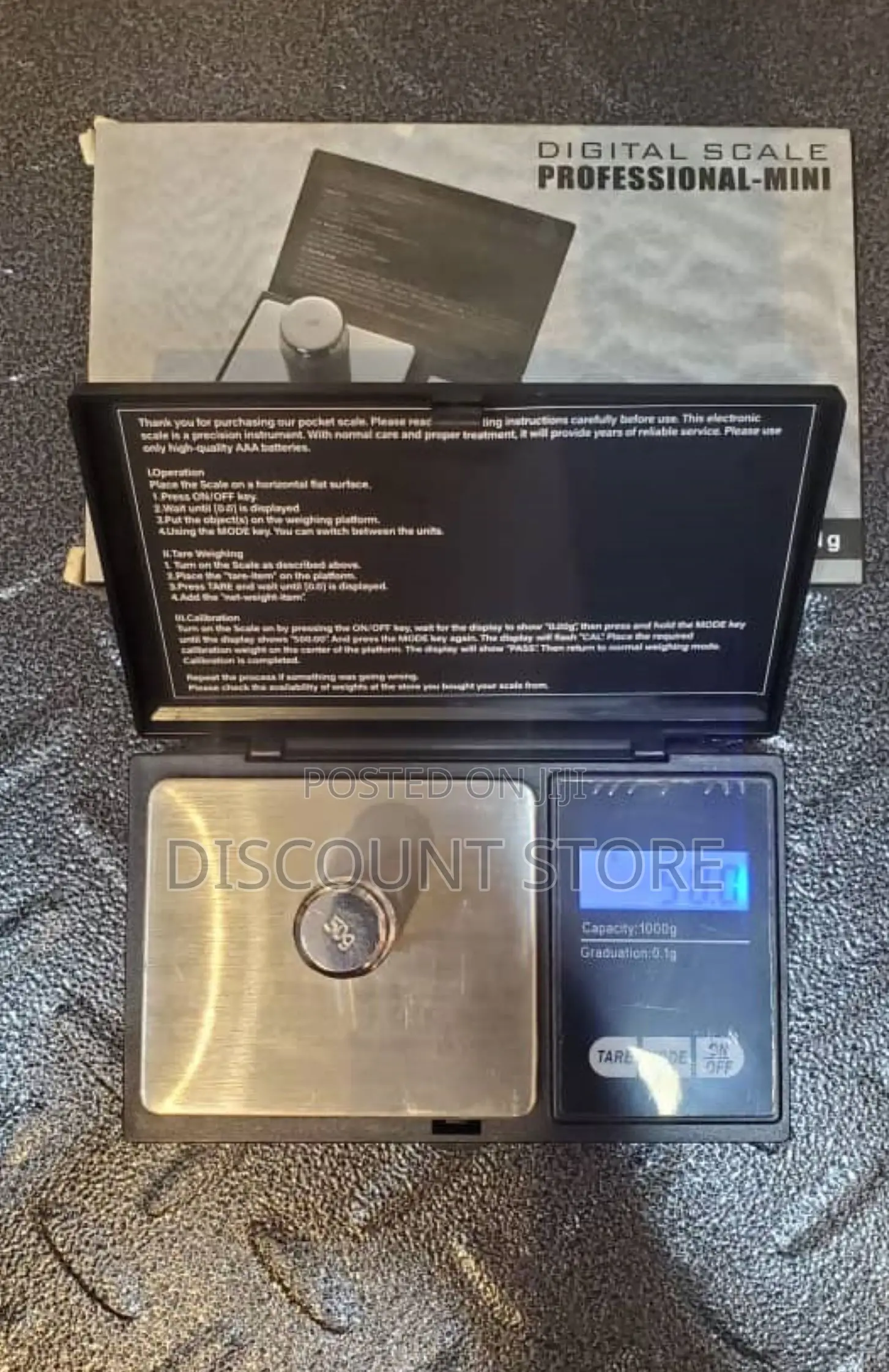 Led Double Display Weighing Scale 1000g Weigh Digital Weighing Scale