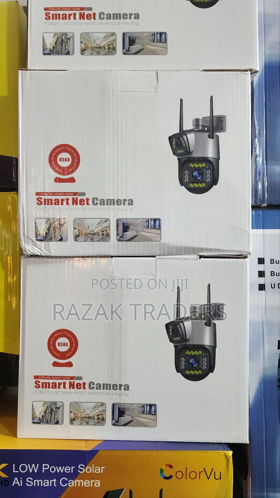 V380 Smart 4g Simcard Camera With Dual Lens
