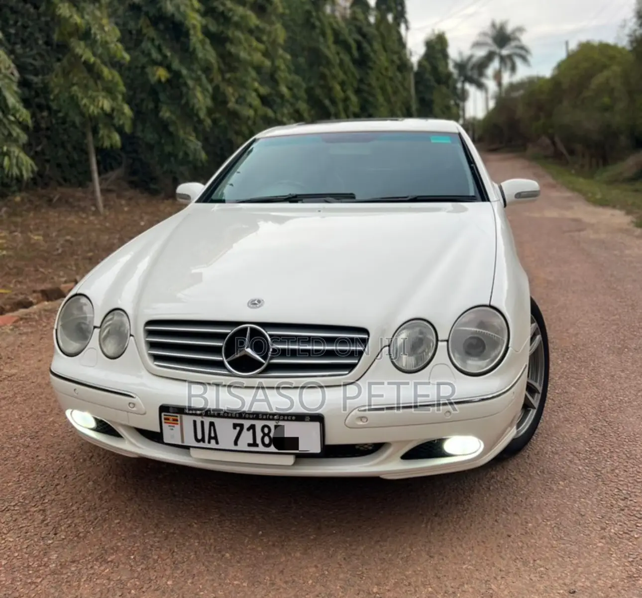 Mercedes-Benz CL 2002 White
