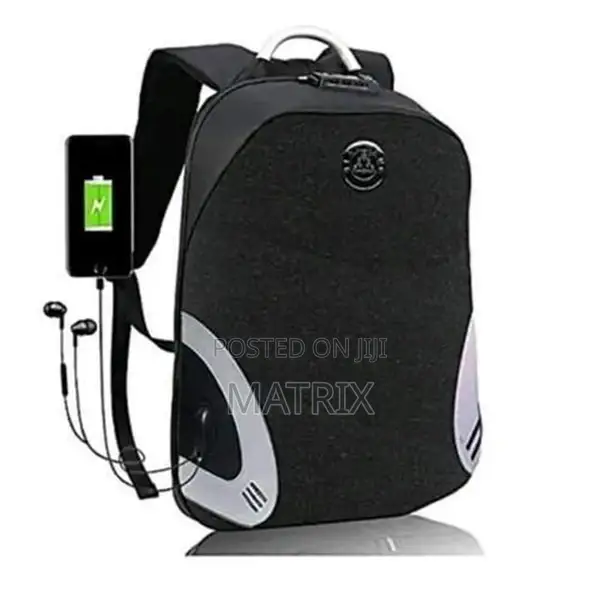A Good Laptop Bag With Double Zipper Water Proof Material It's Durable