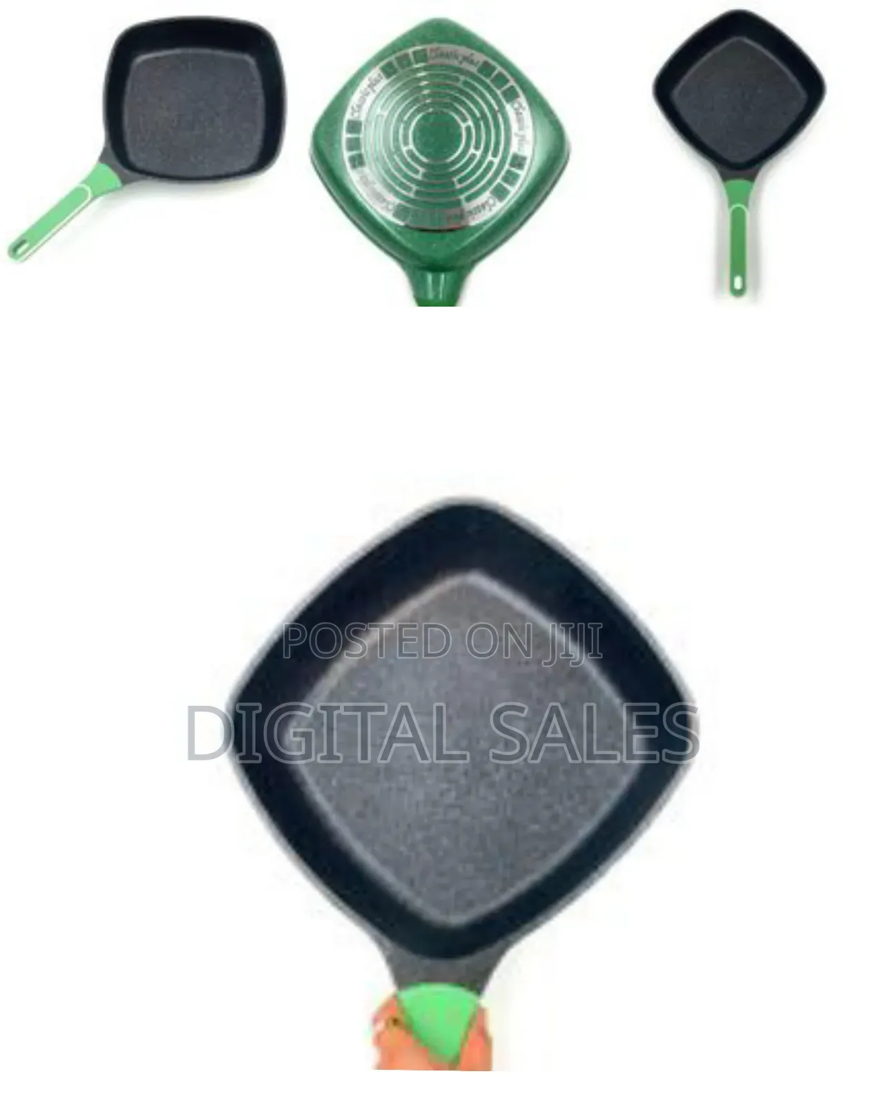 26cm Nonstick Marble Coated Frying Saute Pan Granite Skillet