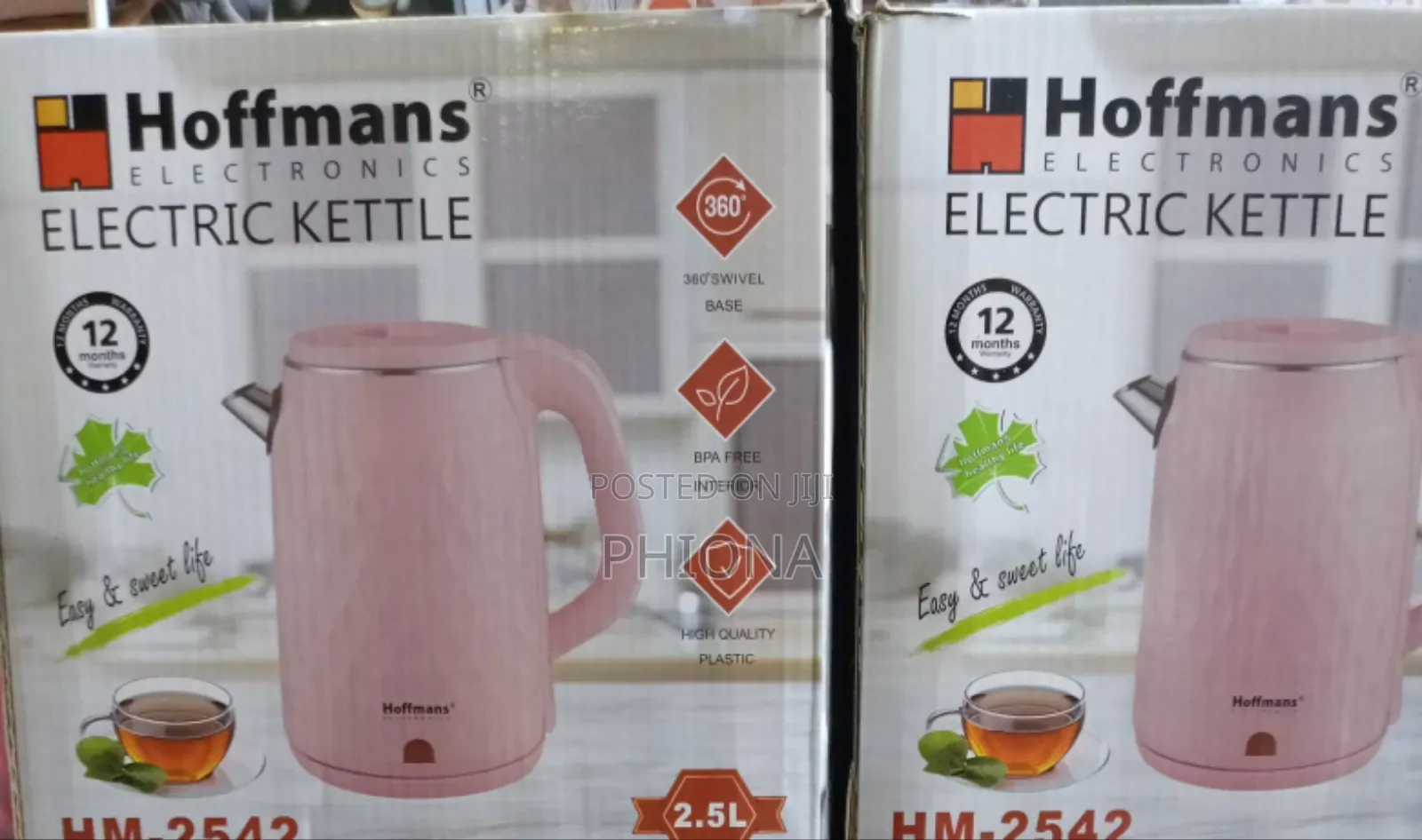 Hoffman's Electric Kettle 2542ln 2.5ltrs