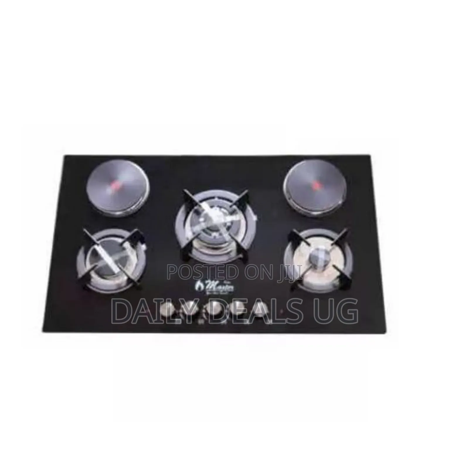 Electro Master 3 Burner Gas 2 Plate Electric Hob Built-in Countertop