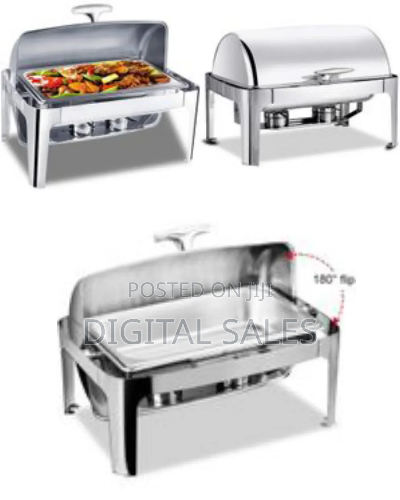 11 Litre Single Stainless Steel Chafing Dish, Chafing Dish Set
