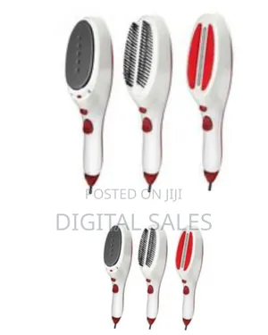 Steam Ironing Brush - Red