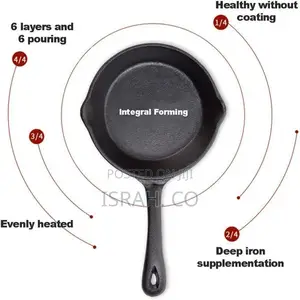 26cm Cooking Pot, Flat Round Induction-Safe Non Stick