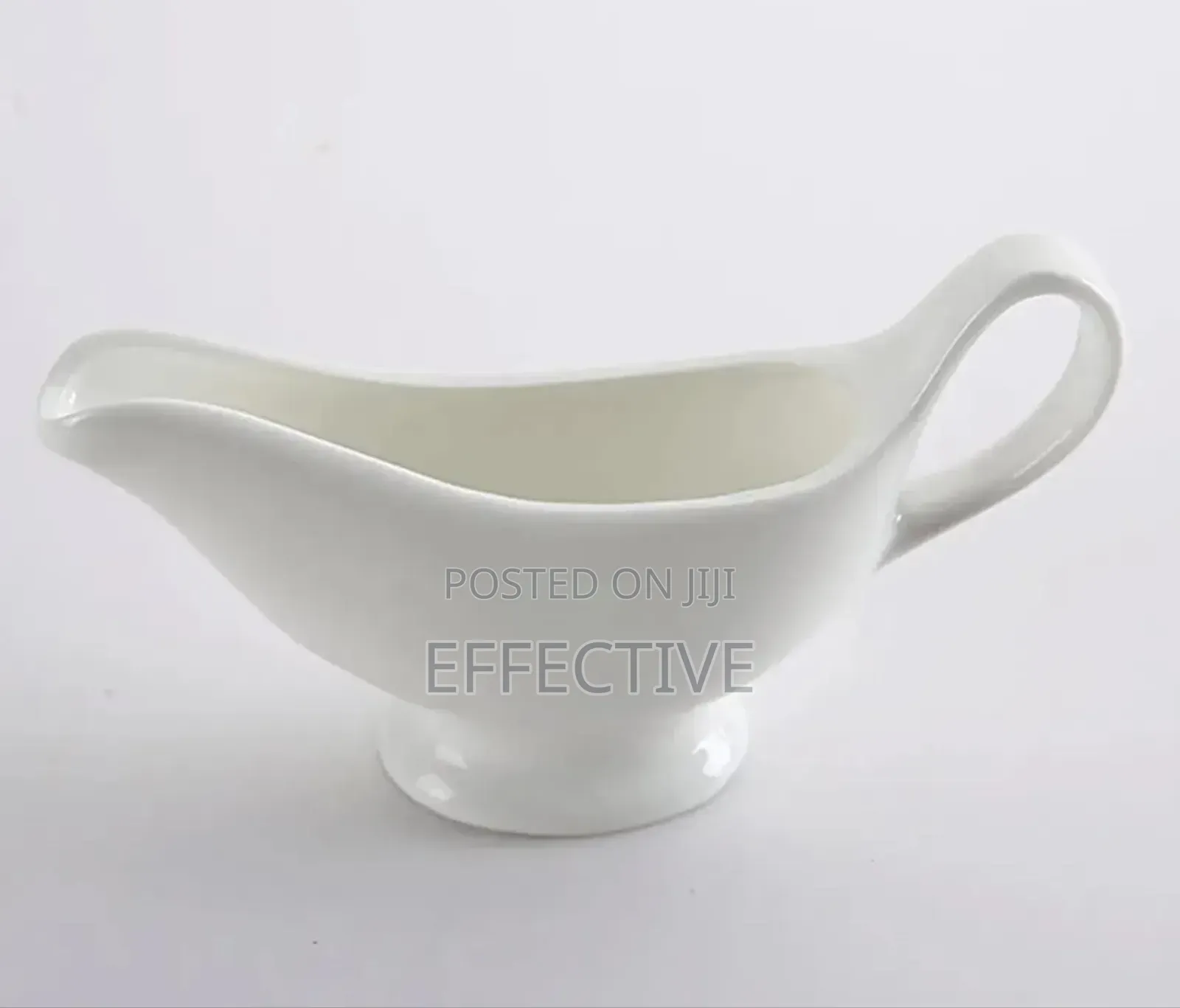 White Porcelain Gravy Boat