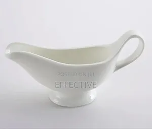 White Porcelain Gravy Boat