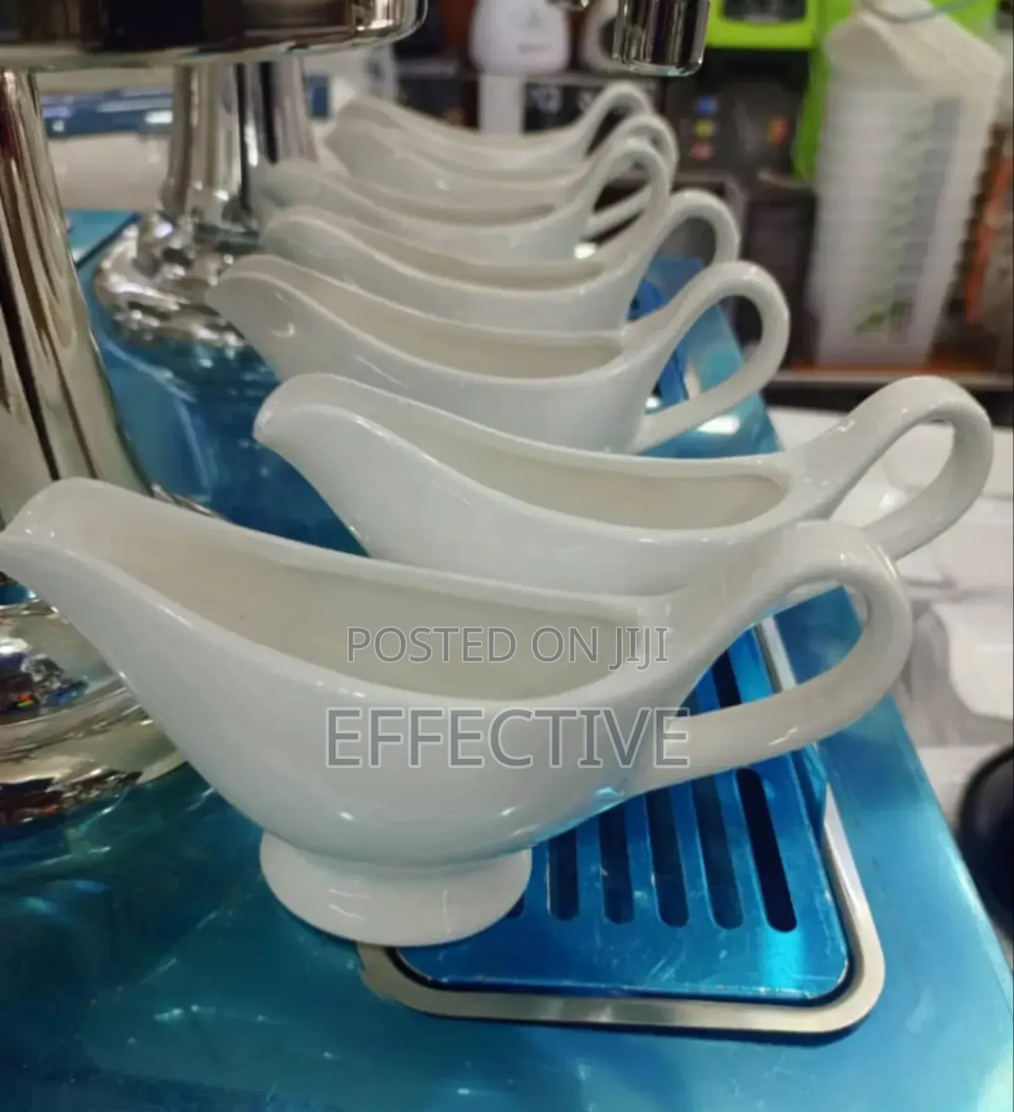 White Porcelain Gravy Boat