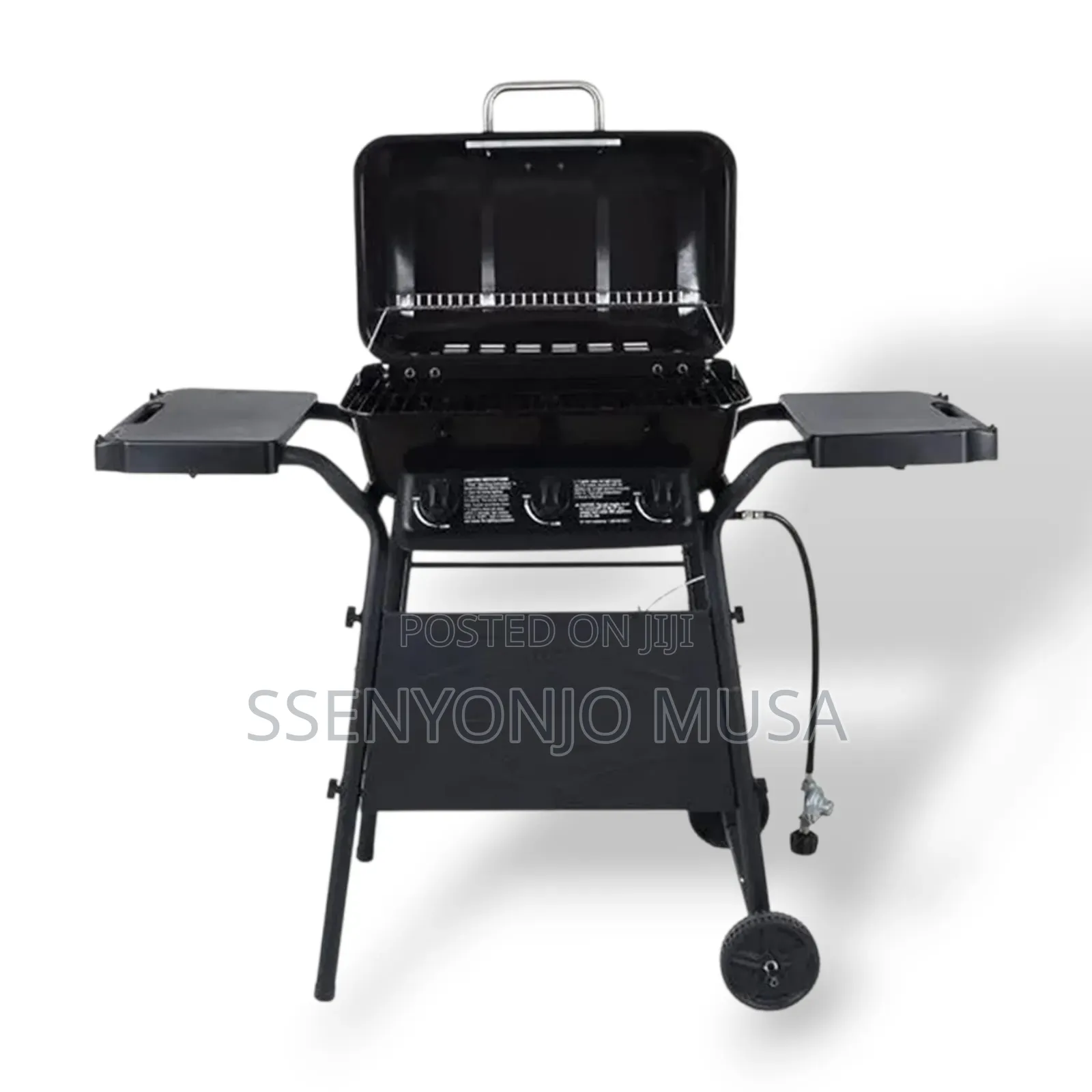 3 Burner Propane Gas Grill - BBQ Grill for Outdoor Cooking