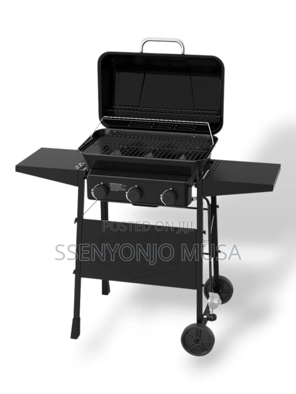 3 Burner Propane Gas Grill - BBQ Grill for Outdoor Cooking