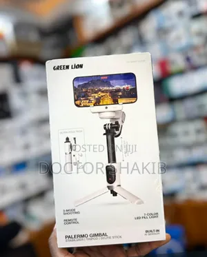 Quality Green Lion Palermo Gimbal,Stabilizer, Tripod and Selfie Stick