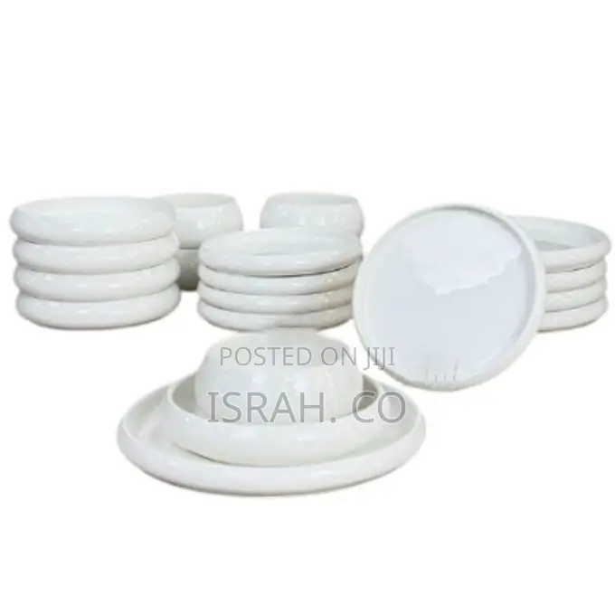 24-Piece Porcelain Serviesset Dinnerware Set,