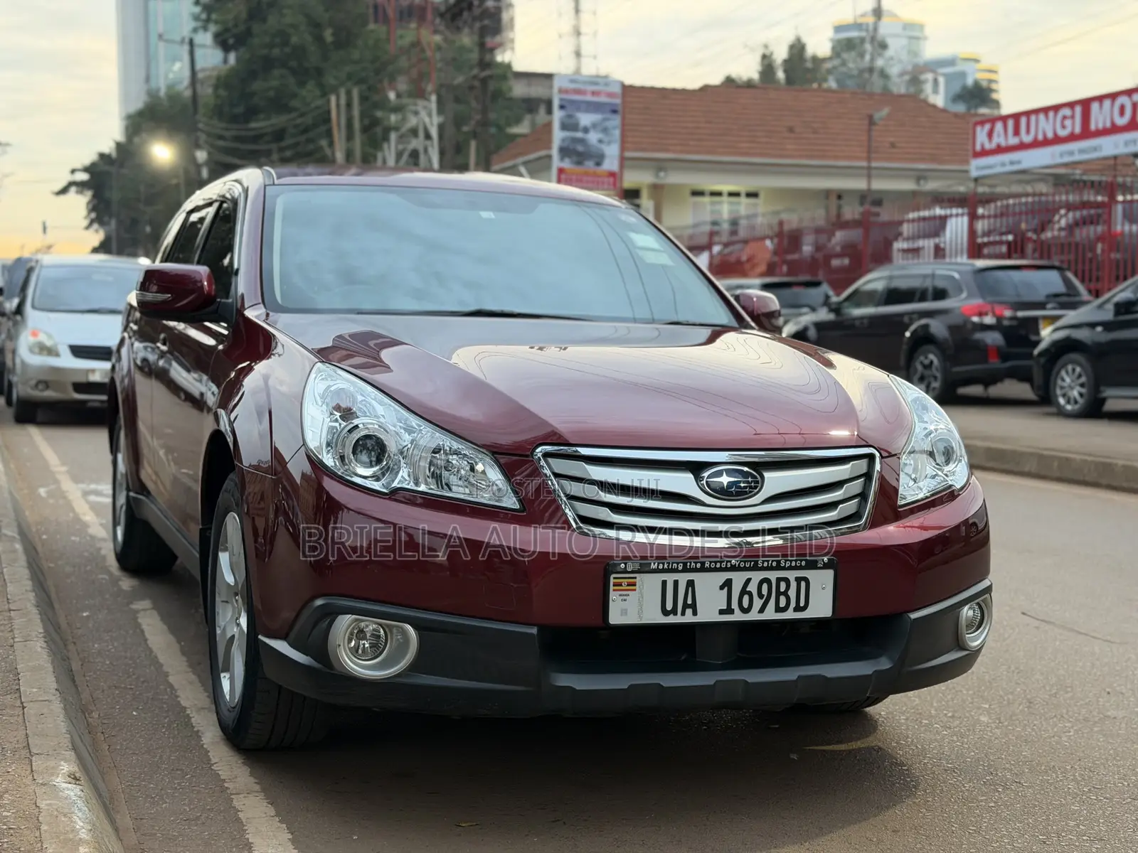 Subaru Outback 2010 Maroon