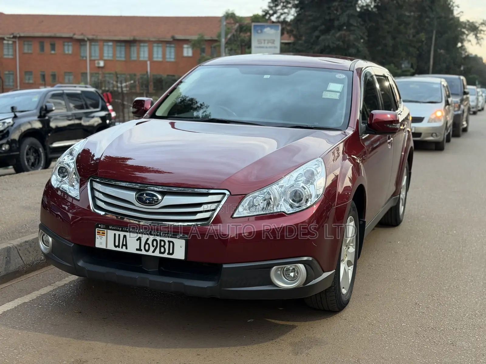 Subaru Outback 2010 Maroon