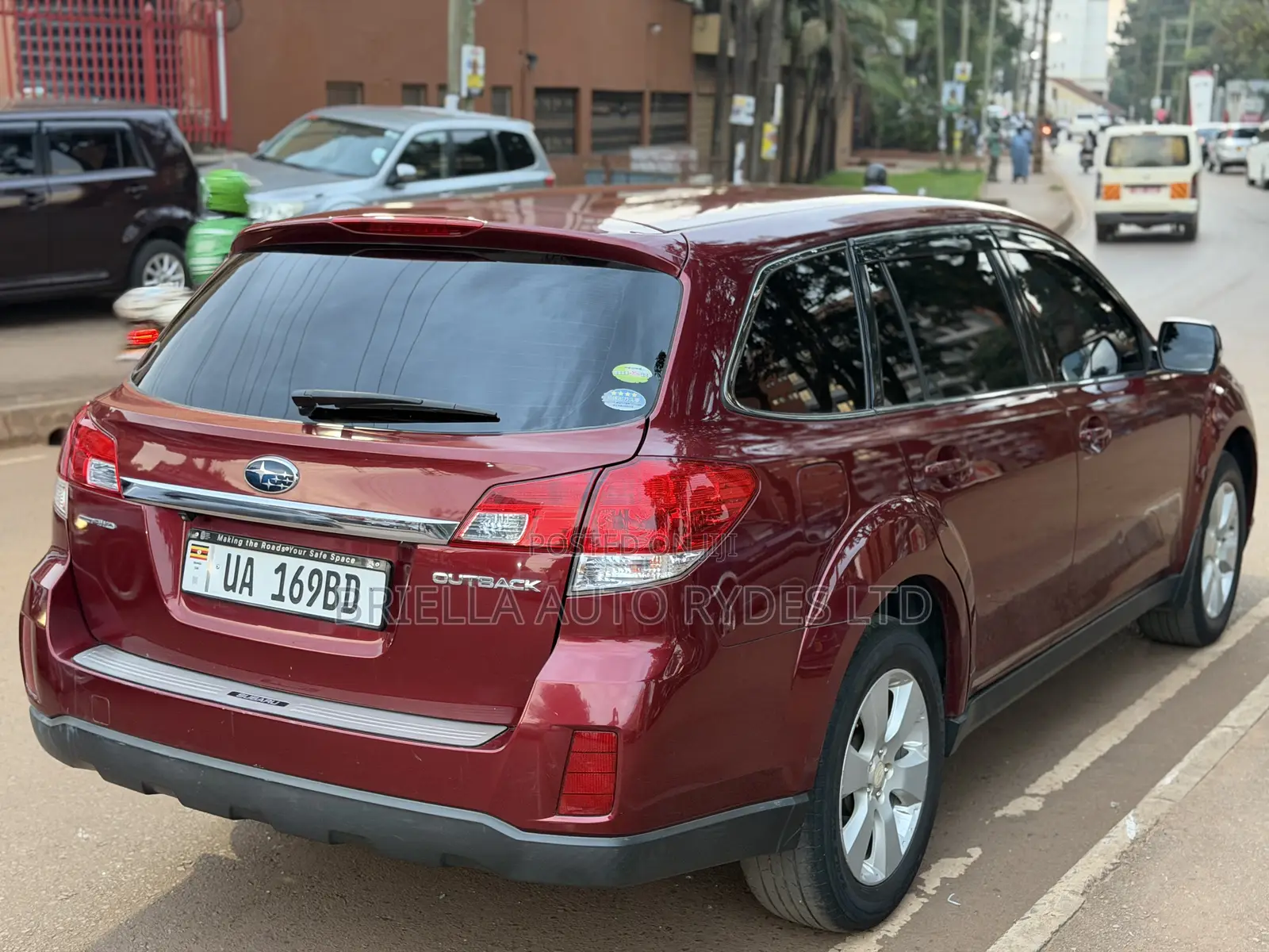 Subaru Outback 2010 Maroon