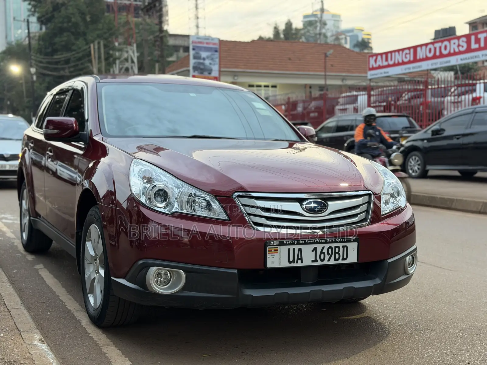 Subaru Outback 2010 Maroon