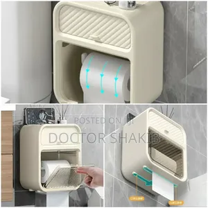 Unique Wall Mounted Toilet Tissue Holder