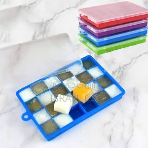1 Piece of 24 Cube Ice Cube Tray With Lids,Bpa