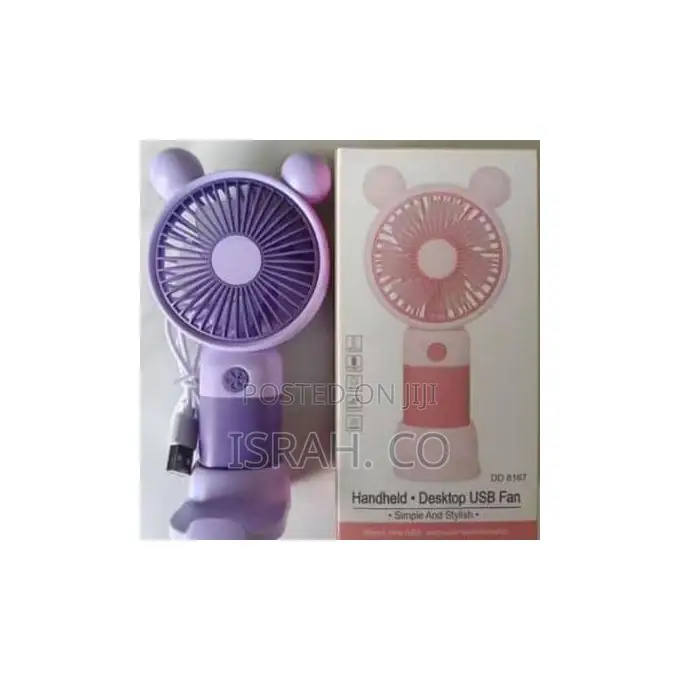 Portable Fan Rechargeable Battery Personal Cooling Fan
