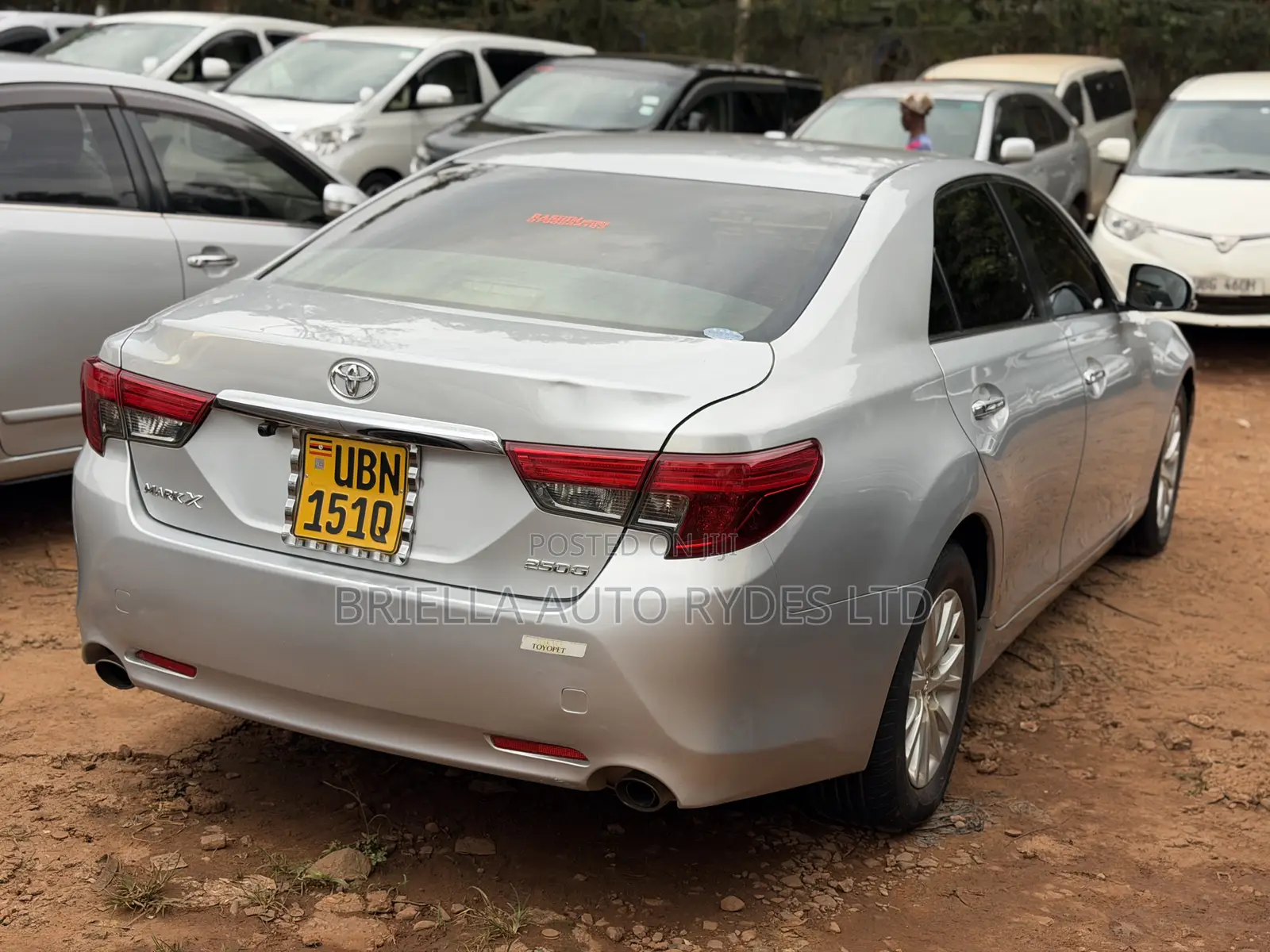 Toyota Mark X 2012 Silver