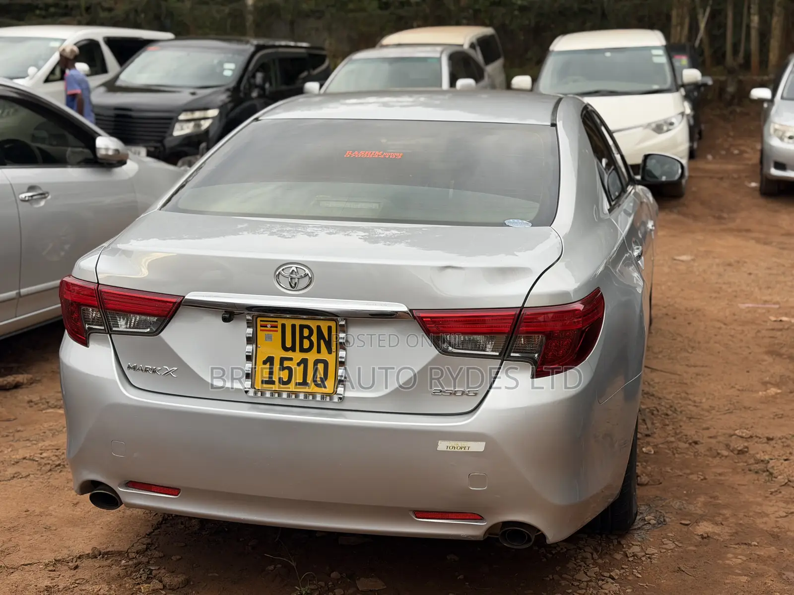 Toyota Mark X 2012 Silver