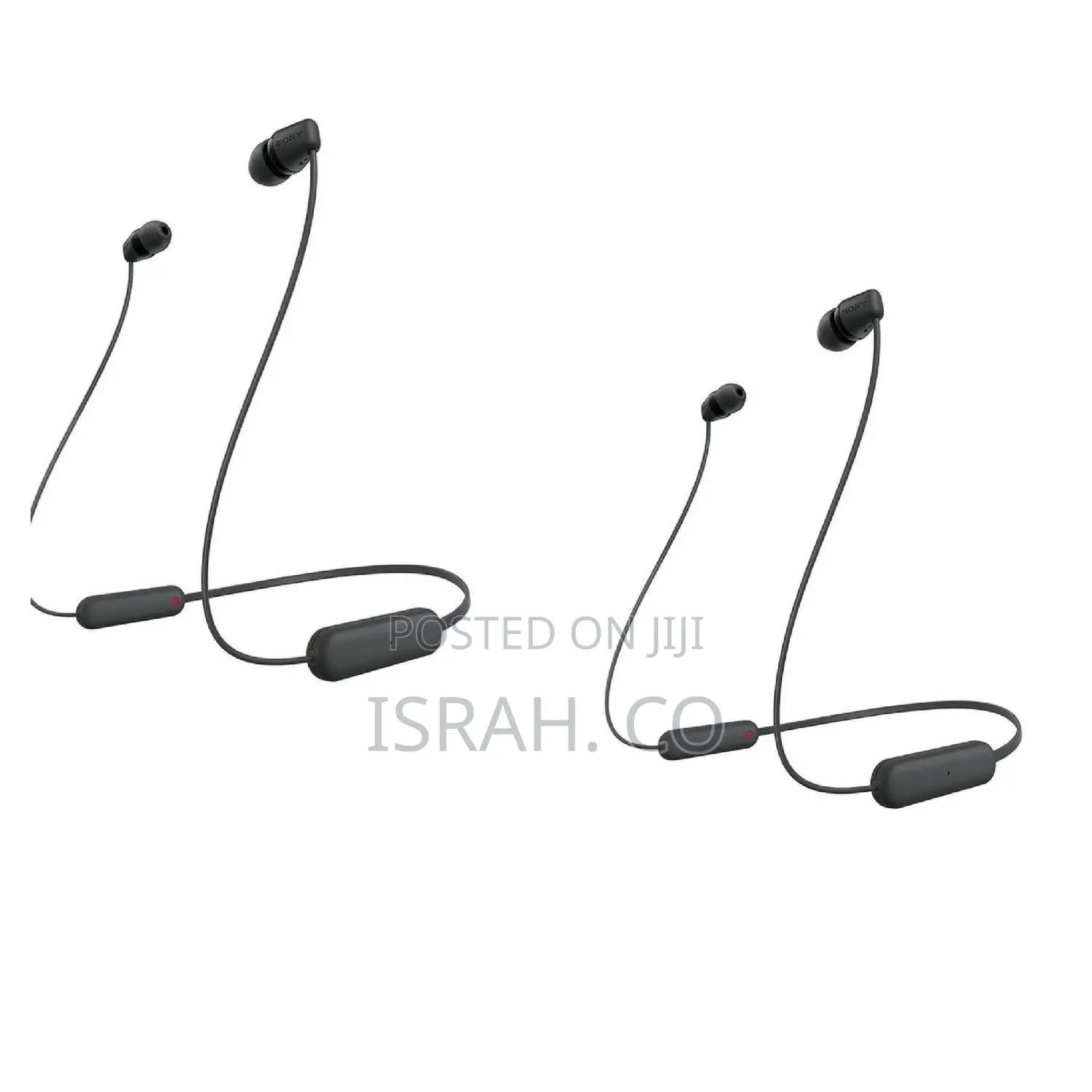 Wireless in-Ear Bluetooth Headphones With Built-in Microphone