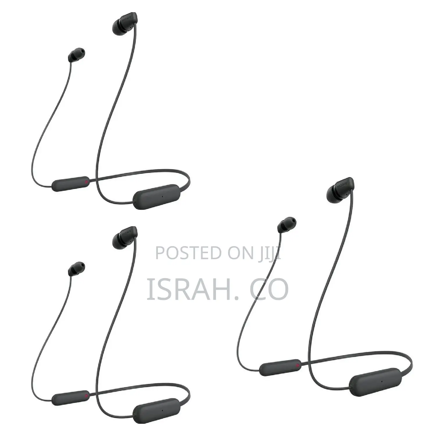 Wireless in-Ear Bluetooth Headphones With Built-in Microphone
